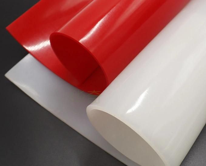 Temperature Resistant Anti-Aging White Transparent Food Grade Silicone Rubber Sheet