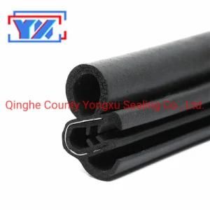 Metal Inserted Rubber Seal Strip for Car Doors