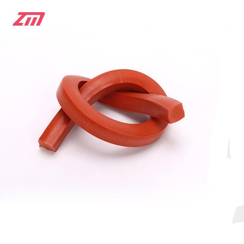 Abrasion Resistant Foam Rubber Silicone Sealing Strip
