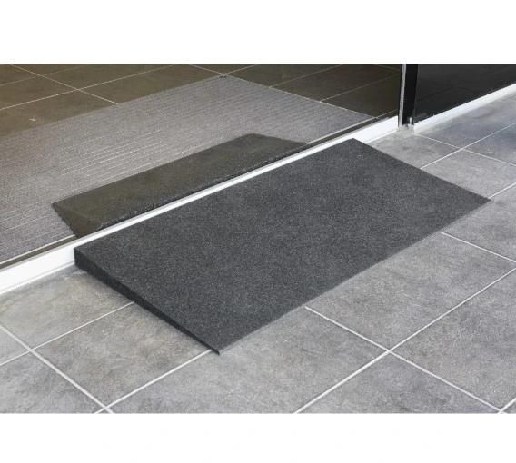 Various Height Rubber Threshold Ramp for Portable Carry