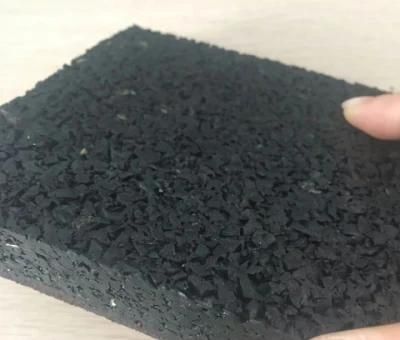 Interlocking Jigsaw EPDM Color Granules Rubber Flooring Mat