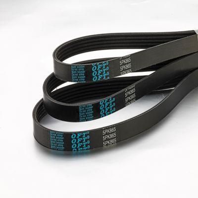 Rubber Belt Ribbed V-Belt Pj Pk Pl pH Belt
