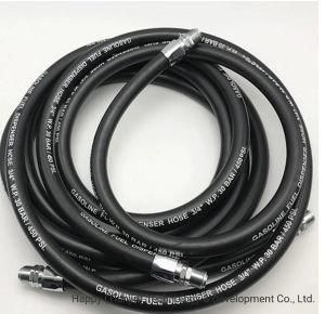 3/4&quot; High Pressure Rubber Fuel Gasoline Dispensing Pump Hose Pipe