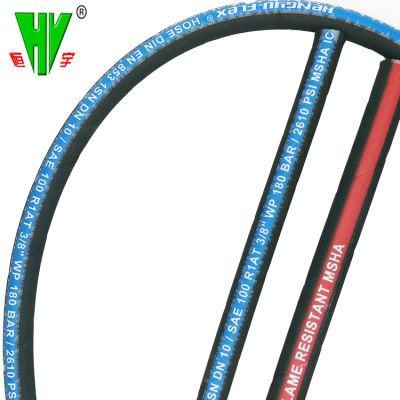 Custom Hydraulic Hoses Selang Hidrolik SAE 100 R1 Braided Hose Pipe