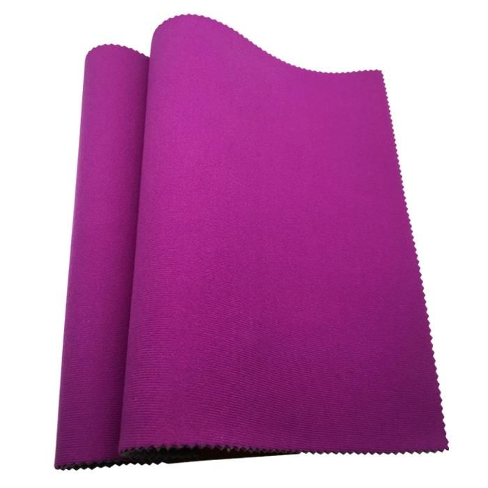 Soft Breathable Shockproof Velvet Fabric Neoprene for Laptop Sleeves