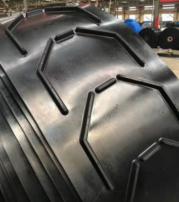 Nn200 C25 Chevron Conveyor Belt with Special Carcass for Export
