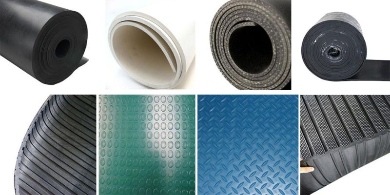 Industrial Black ESD Antistatic Rubber Mat for Workshop