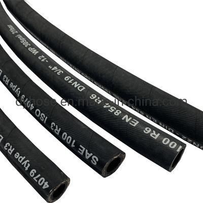 Best Quality Air Hose R3 R6 Fiber Braid Hydraulic Hose