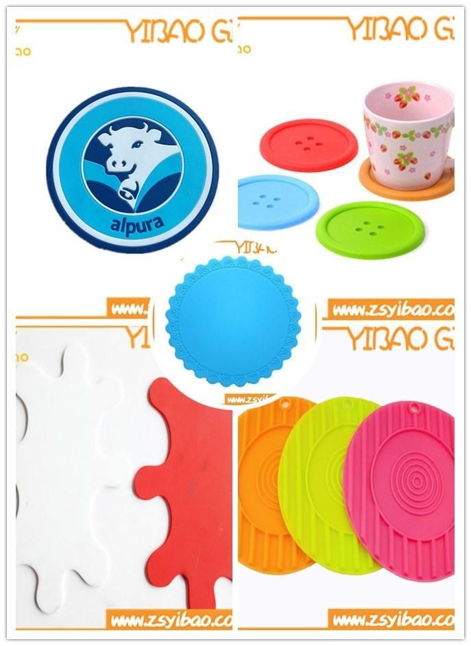 Hot Sale Customized Heat Resist Silicone Cup Mat