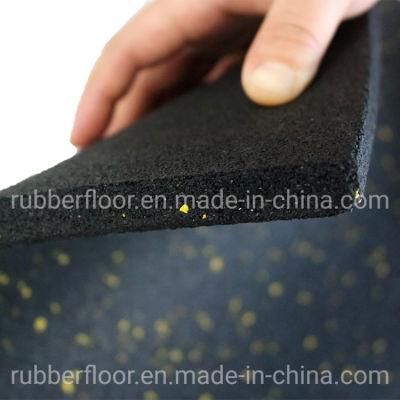 Premiun Crossfit Shock Absorption EPDM Speckles Gym Rubber Flooring Tiles for Fitness