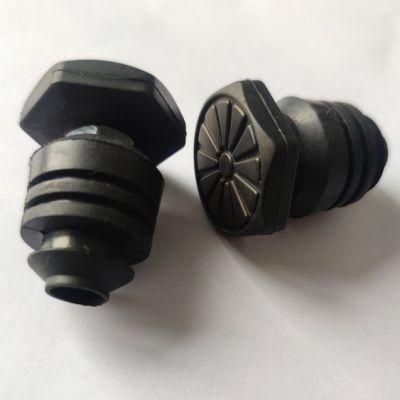 High Damping Rubber Plastic with Bolt Adjustable Feet Leg Leveler for Refrigerator Compressor / Washing Machine Parts