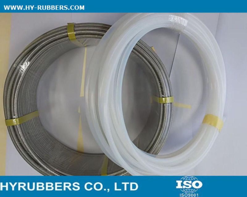 High Temperature PTFE Hose Stainless Steel Braided/ Convoluted PTFE Hose