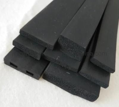 Heat Resistance Foam Sponge Insulation Silicone Rubber Seal Strip
