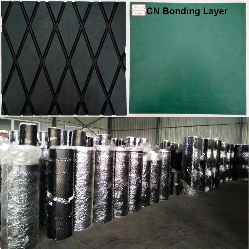 Rubber to Metal Bonding Grooved Drum Rubber Pulley Conveyor Pulley Lagging Ceramic