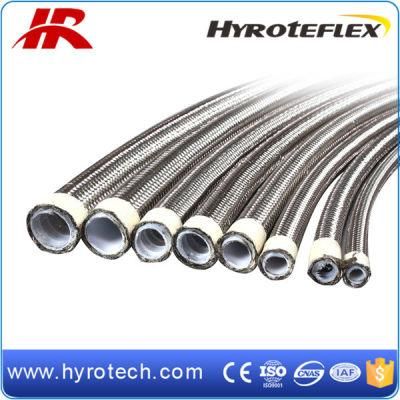 SS304/316 Stainless Steel Braided PTFE Hose (SAE 100R14)