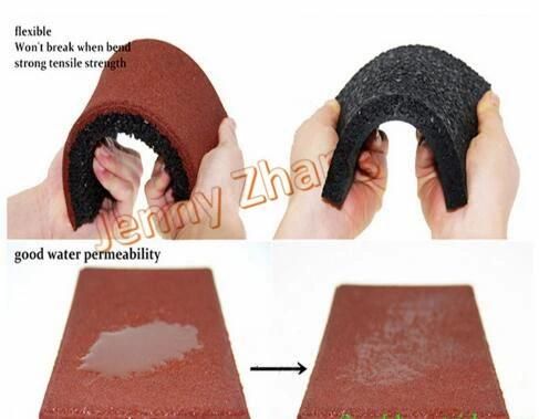 Safety Rubber Flooring for Garage/Gym/Children Playground Rubber Tiles, Kindergarten Rubber Mat