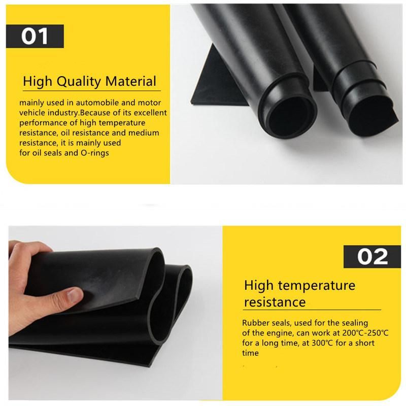 Good Electrical Insulation NBR Rubber Sheet for Industry Using