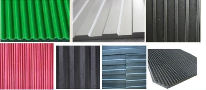 Outdoor Rubber Mat in Public Places with Many Colours in China
