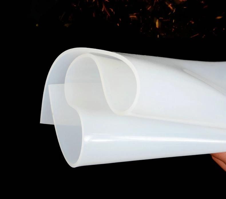 1mm, 2mm, 3mm, 4mm, 5mm, 6mm, 8mm High Elastic Heat Resistant Black Color Silicone Sheet, Silicone Rubber Sheet (3A1001)