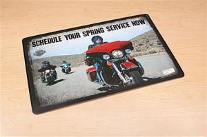 Non Slip Custom Design Hard Top Desk Mat/Counter Mat