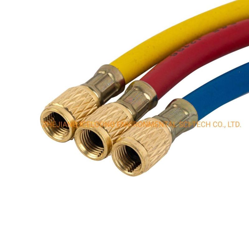 Refrigerant Charging Hose Rubber Brass 60"