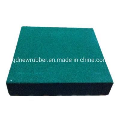 Outdoor Rubber Flooring Paver for Children Playground Using