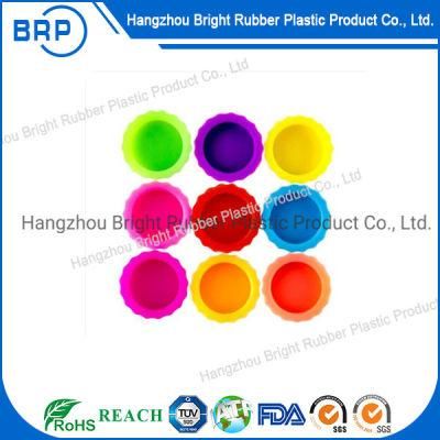 High Quality Silicone Multicolor Beer Bottle Caps