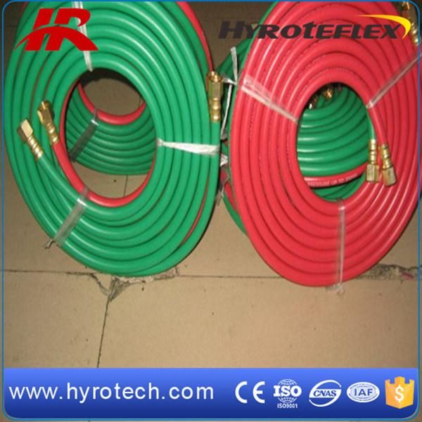 Oxygen and Acetylene Hose Twin Welding Hose Red+Green/Blue