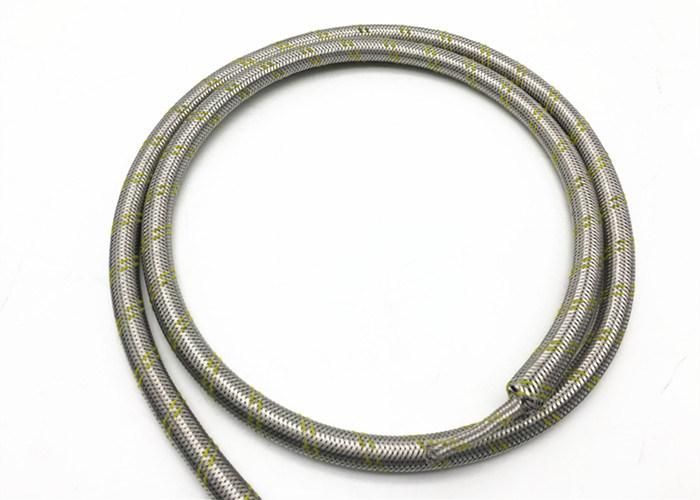 High Pressure Stainless Steel Wire Braided LPG Gas Rubber Hose