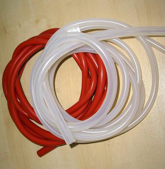 100% Virgin Silicone Hose, Silicone Tube, Silicone Tubing with High Quality, Red or Orange Color