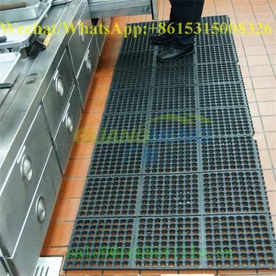 Good Quality Bulk Kitchen Rubber Mat Black Durable Antislip Matting