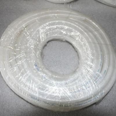 FDA Grade Silicone Rubber Hose for Food/Pharmacy/Cosmetics Transfer with Steel Wire Reinforcement