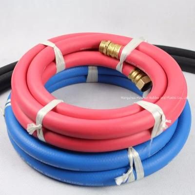 3/4&quot; Flexible Rubber Water Hose with Fittings