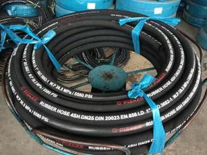 High Pressure Oil Hose, 4sh Hose, Spiral Hydraulic Rubber Hose