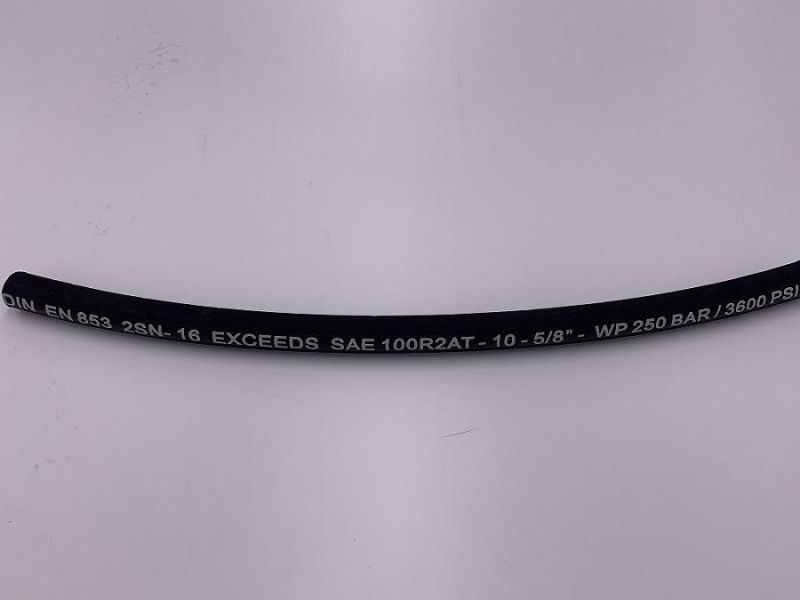 SAE High Pressure Rubber Hose Black Hydraulic Hose