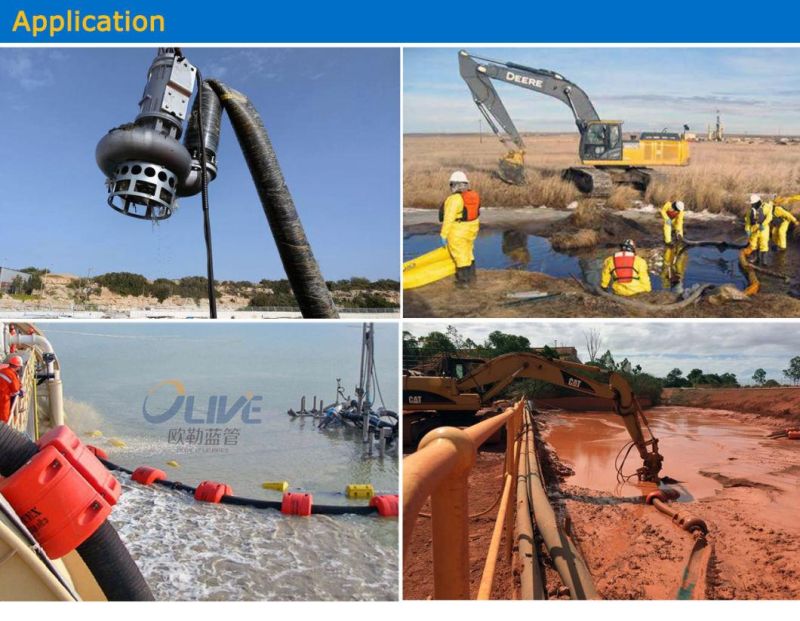 Large Diameter Mud Rubber Hose with Steel Wire
