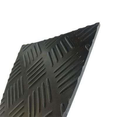 Checker Plate Rubber Floor Mat for Truck/Garage