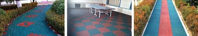 Gym Interlocking Rubber Tiles/Gym Rubber Floor Rolls/Sports Rubber Mat