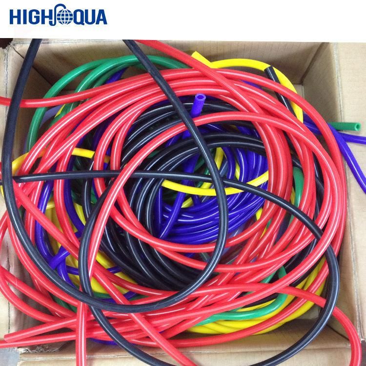 Red or Blue Colorful Soft No Smell Medical Silicone Tube Made in China