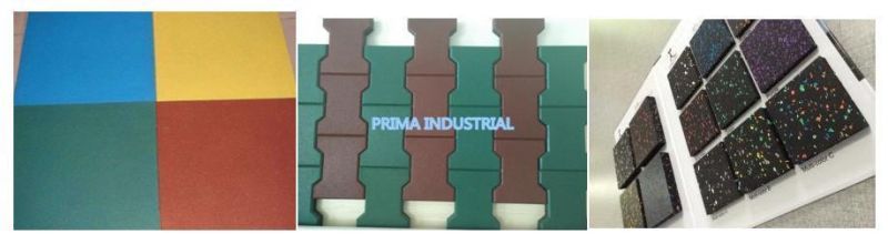 Gym Rubber Floor Have with Wear/Tear Resistant and Impact Resistance