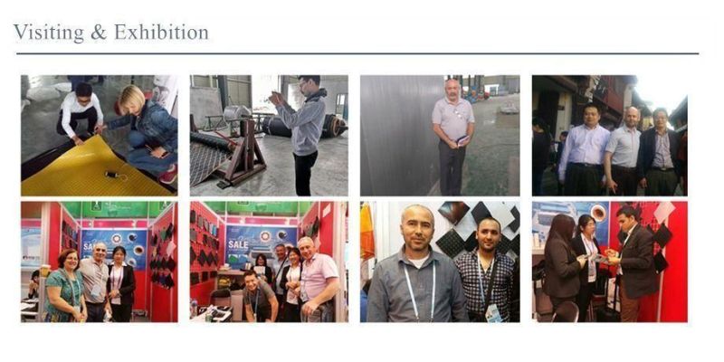 Anti-Slip Industrial Diamond Rubber Flooring Rubber Mats
