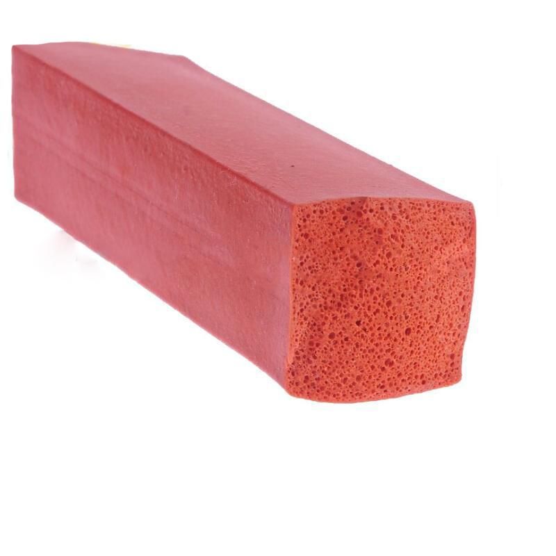 Abrasion Resistant Foam Rubber Silicone Sealing Strip