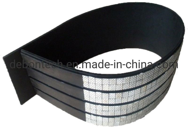 Rubber Lagging Drive Drum Pulley Hot Vulcanization Rubber Sheet for Pulley Lagging