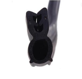 Extruded Rubber Products Black Foam EPDM Rubber Extrusion