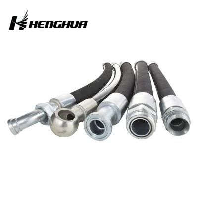Industrial High Pressure Hydraulic Hose with Fittings Assembly Service