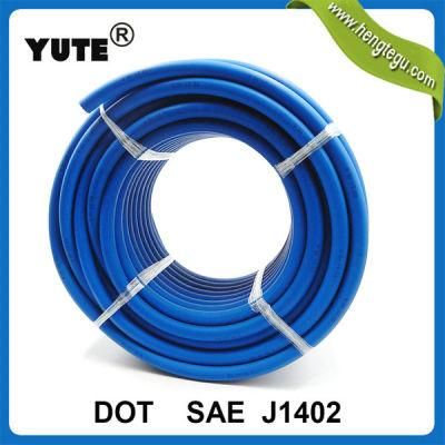 Yute Made 3/8 Blue Red Textile Braid DOT Approved Brake Hose
