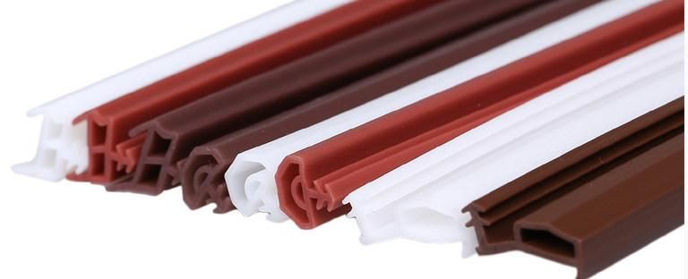 Weather Resistance TPV Extruded Silicone Rubber Sealing Strip for Wooden Door