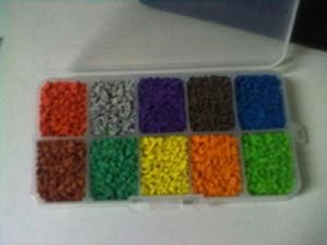 Colorful EPDM Particles