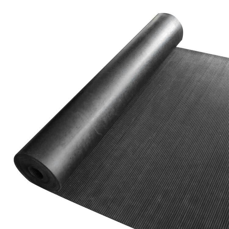 Acid Resistant Floor Cloth Insertion Mat, Colorful Industrial Rubber Sheet