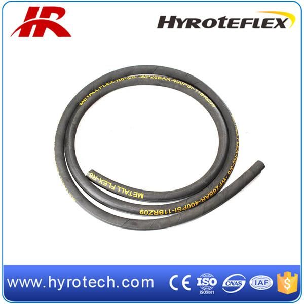One Fiber Braided Oil Resistant Rubber Hose SAE 100r6 DIN En 854 1te